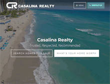 Tablet Screenshot of casalinarealty.com